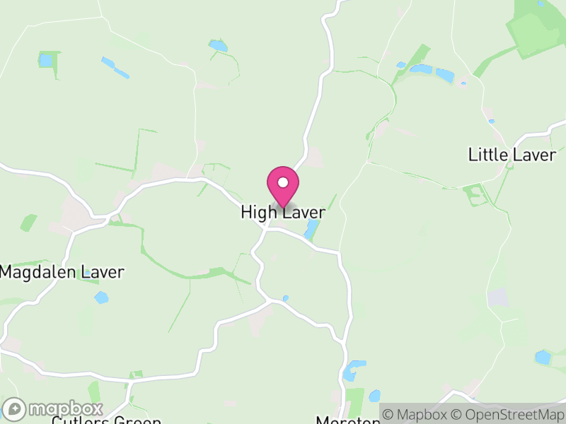 Map of High Laver, Epping Forest