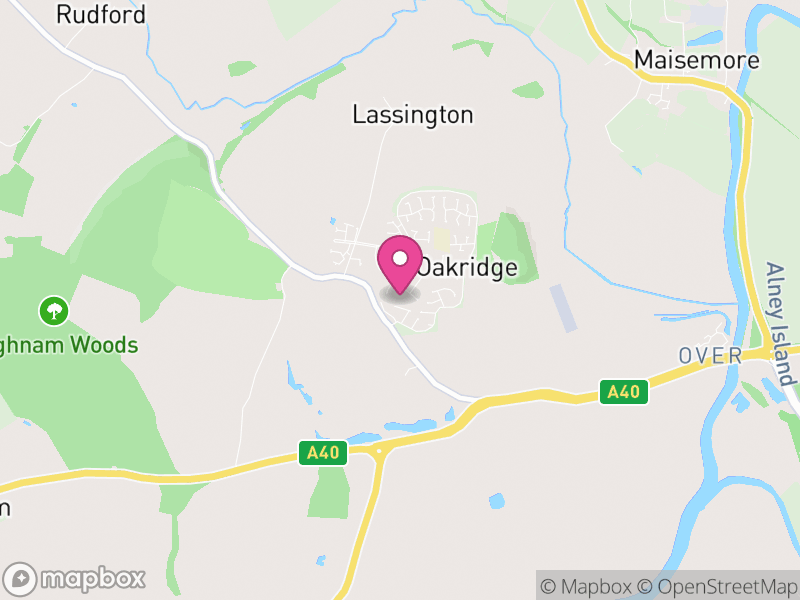 Map of Highnam, Tewkesbury