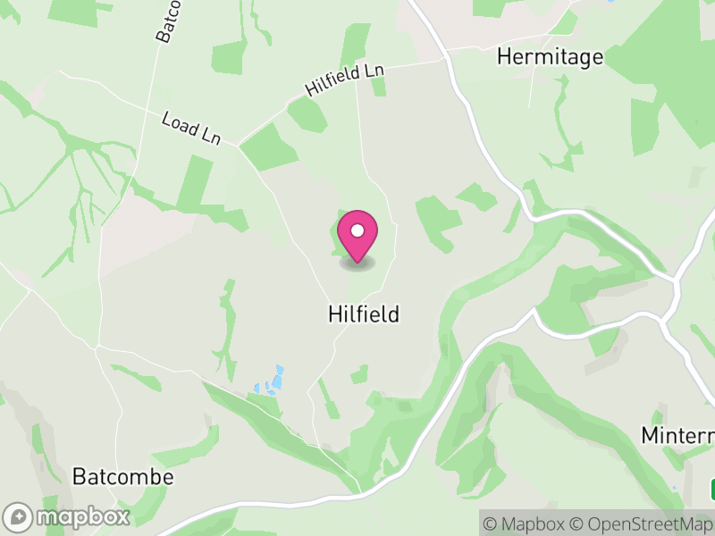 Map of Hilfield, Dorset