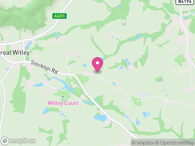 Map of Hillhampton, Malvern Hills