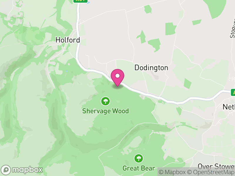 Map of Holford, Somerset