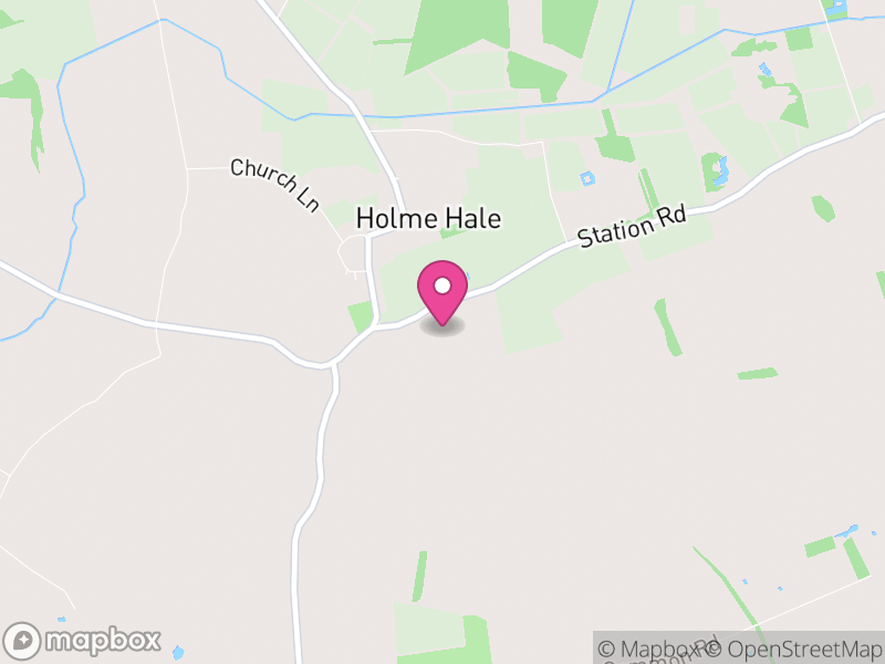 Map of Holme Hale, Breckland