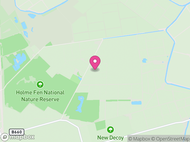 Map of Holme, Huntingdonshire