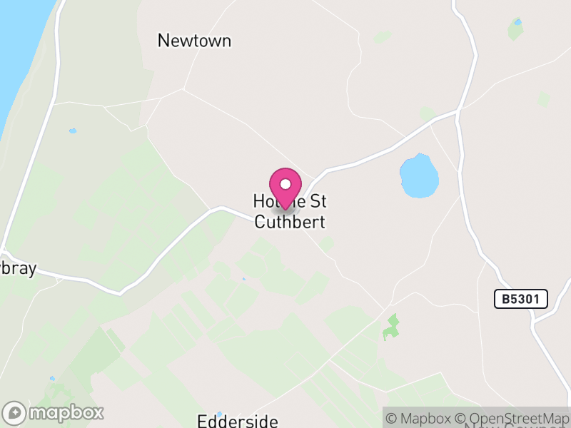 Map of Holme St Cuthbert, Cumberland