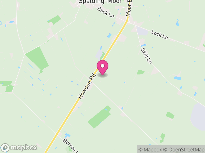 Map of Holme upon Spalding Moor, East Riding of Yorkshire