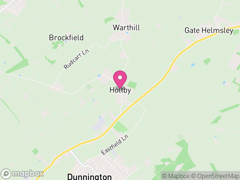 Map of Holtby, York