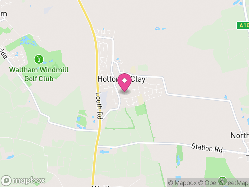 Map of Holton le Clay, East Lindsey