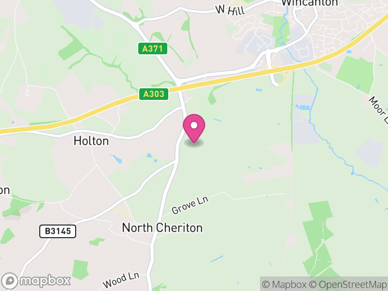 Map of Holton, Somerset