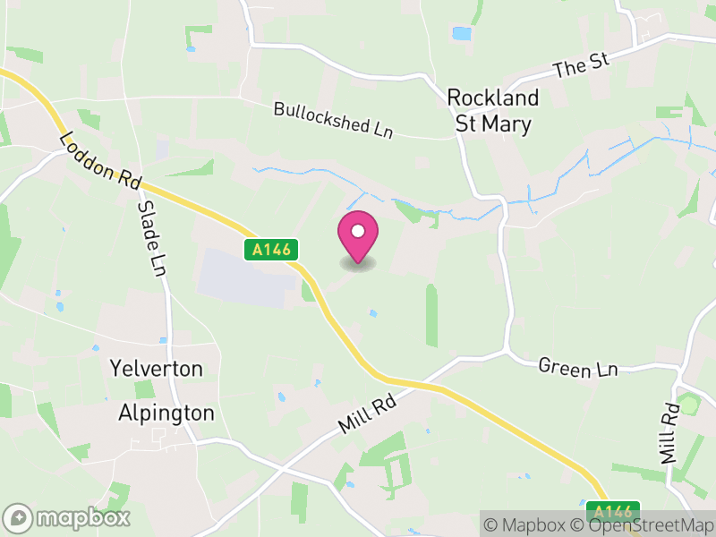 Map of Holverston, South Norfolk