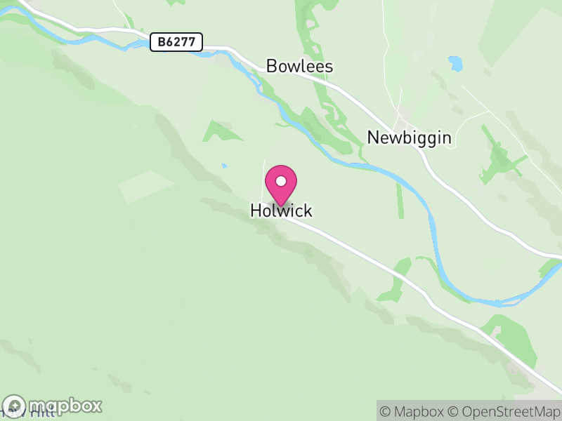 Map of Holwick, County Durham