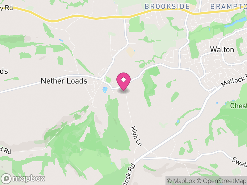 Map of Holymoorside and Walton, North East Derbyshire