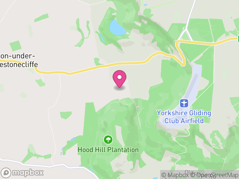 Map of Hood Grange, North Yorkshire