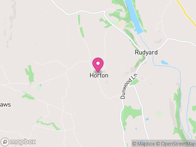 Map of Horton, Staffordshire Moorlands