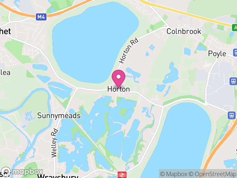 Map of Horton, Windsor and Maidenhead