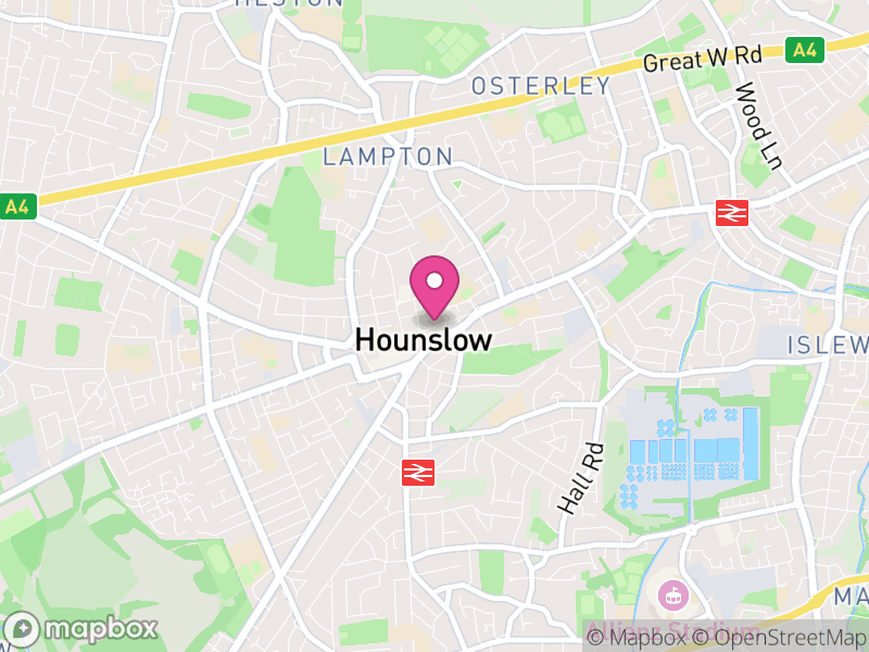 Map of Hounslow