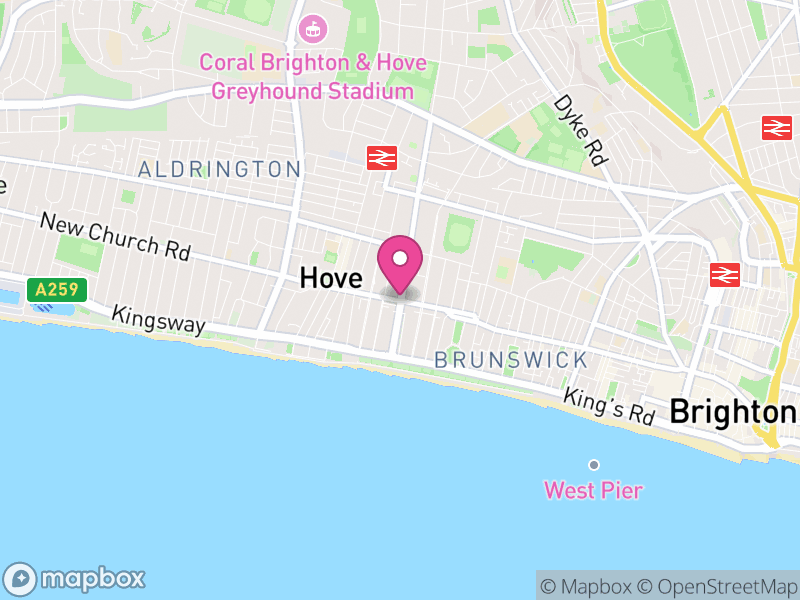 Map of Hove