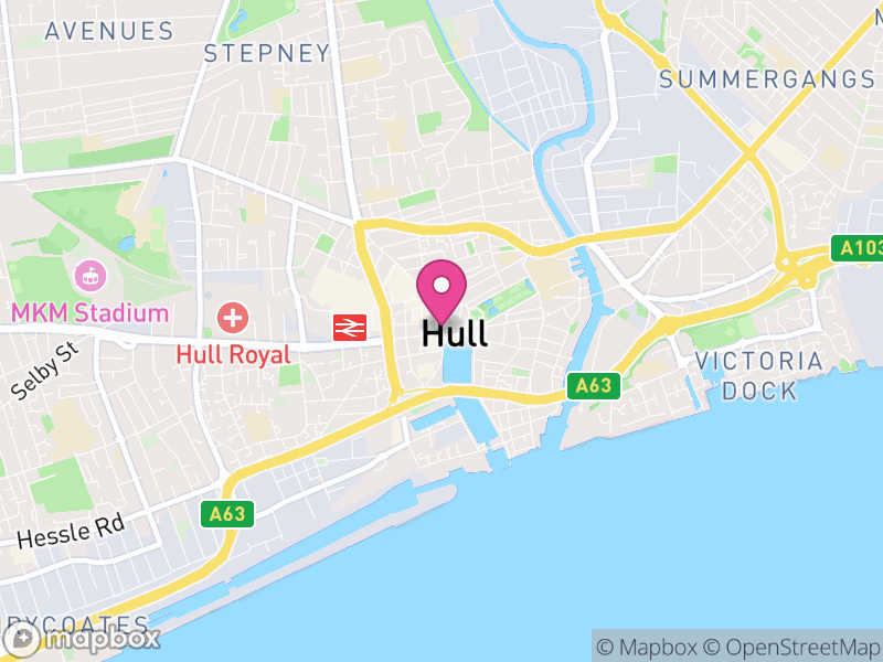 Map of Hull