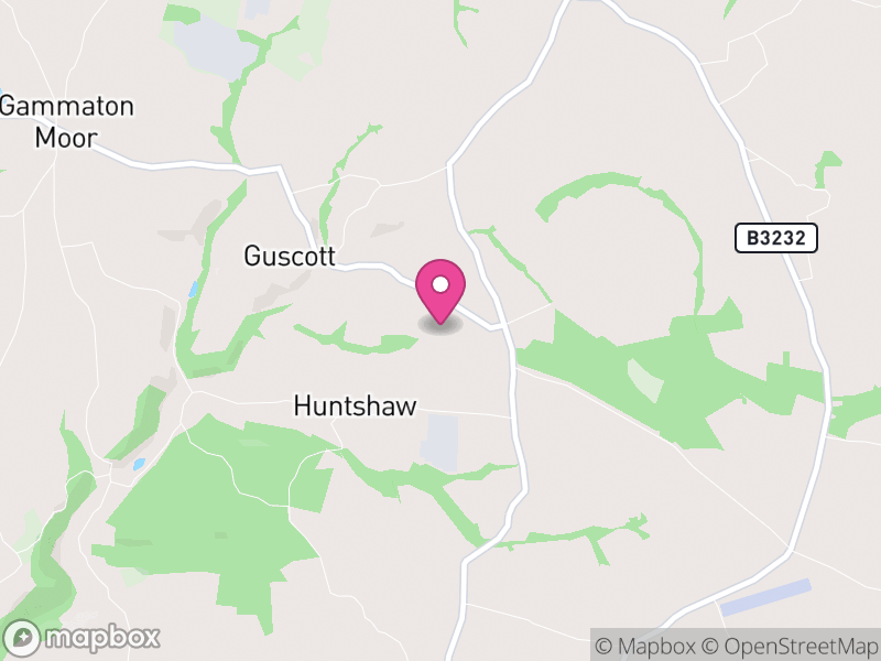 Map of Huntshaw, Torridge