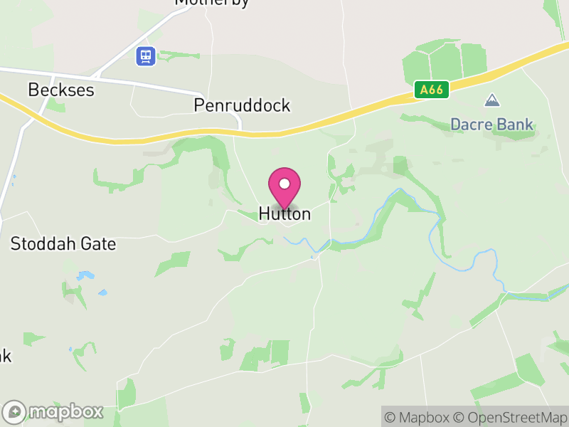 Map of Hutton, Westmorland and Furness