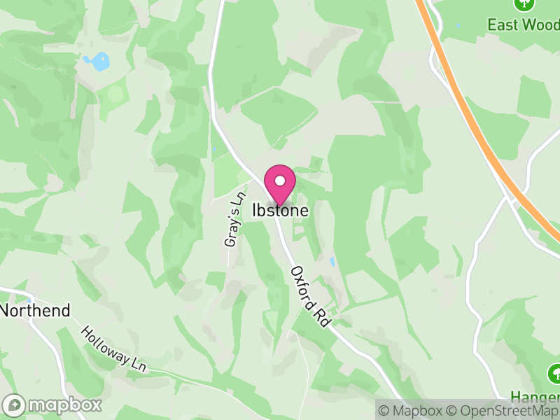 Map of Ibstone, Buckinghamshire