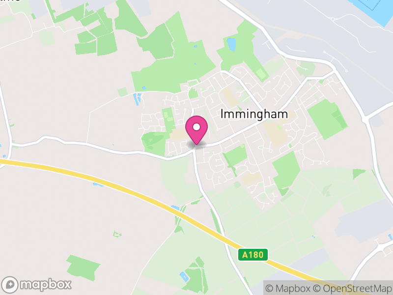 Map of Immingham, North East Lincolnshire
