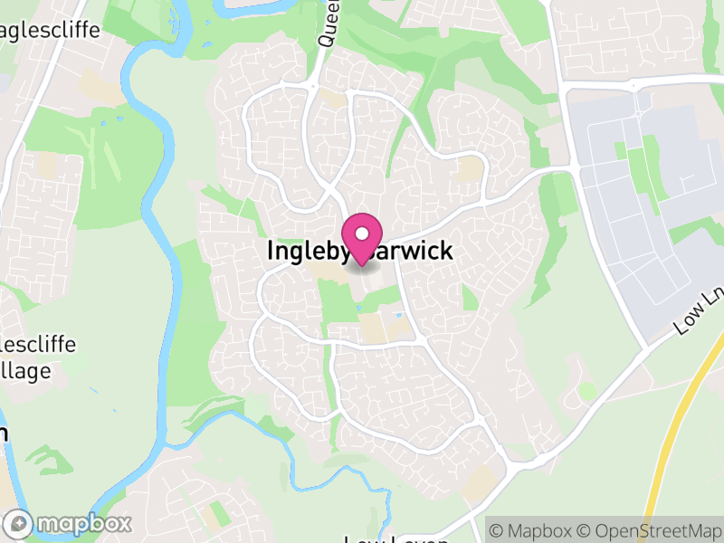 Map of Ingleby Barwick, Stockton-on-Tees