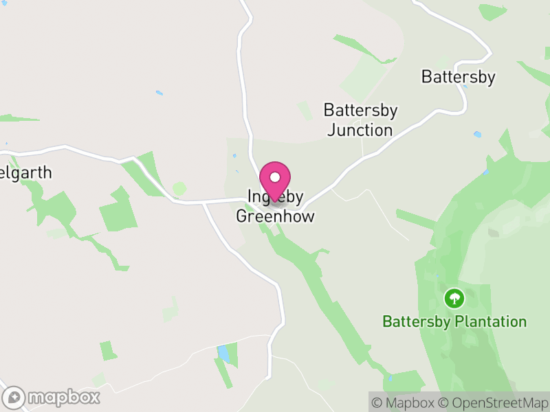 Map of Ingleby Greenhow, North Yorkshire