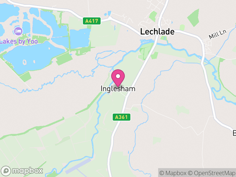 Map of Inglesham, Swindon