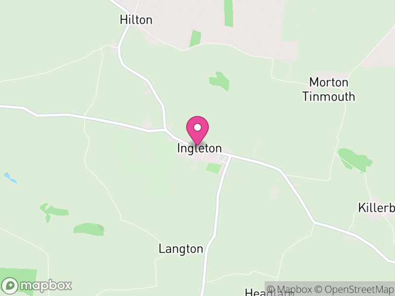 Map of Ingleton, County Durham