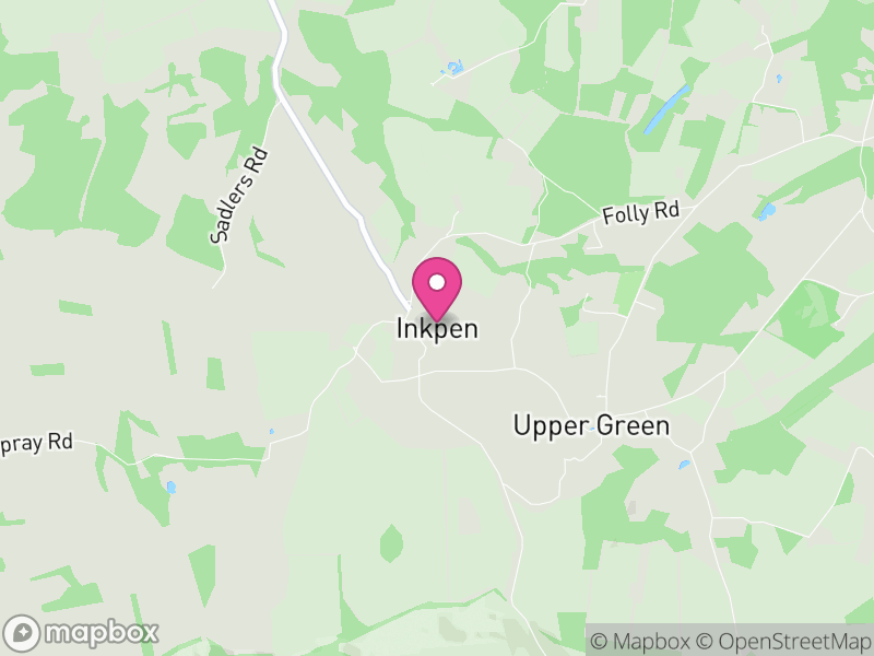 Map of Inkpen, West Berkshire