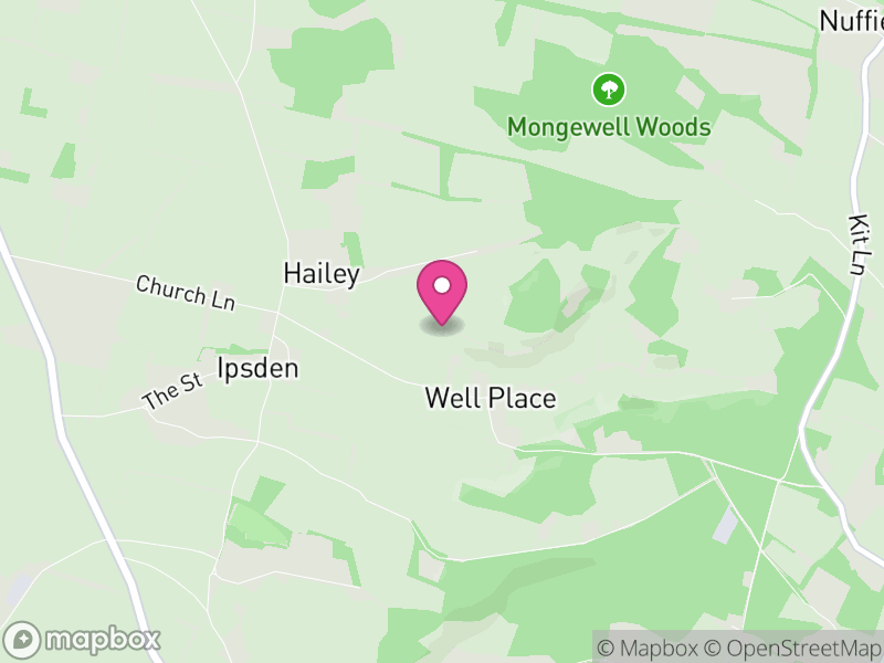 Map of Ipsden, South Oxfordshire