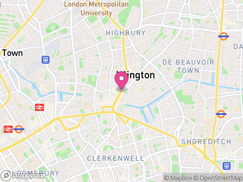 Map of Islington