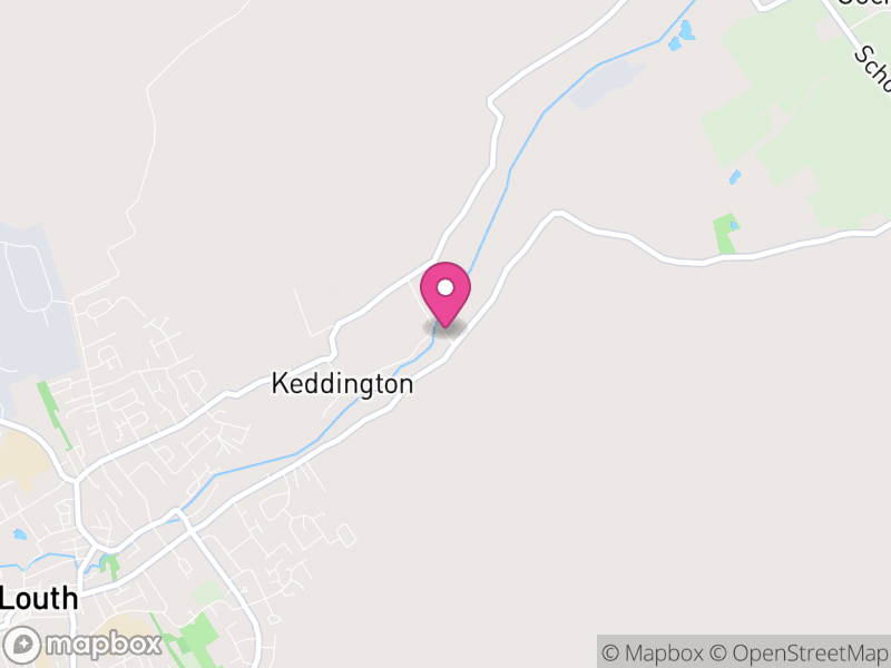 Map of Keddington, East Lindsey