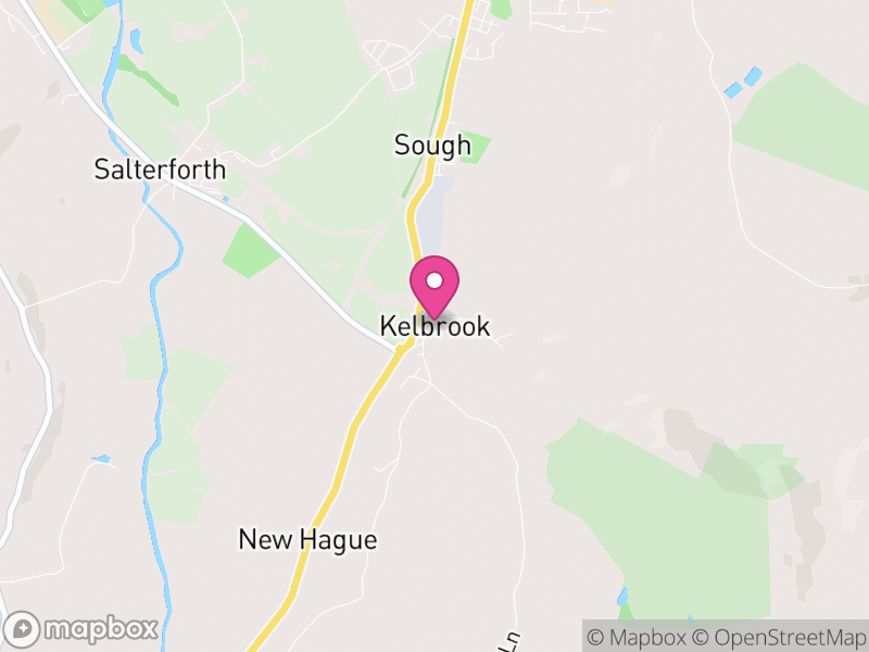 Map of Kelbrook and Sough, Pendle