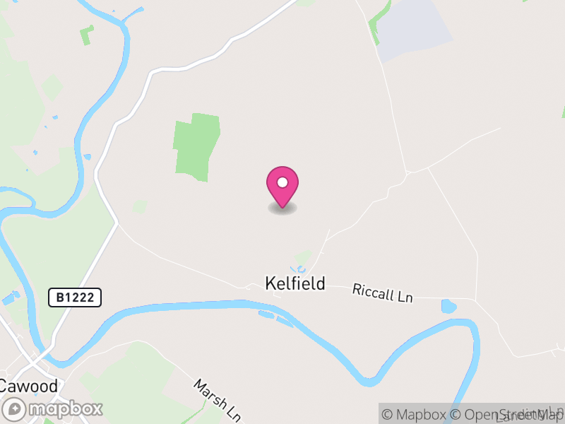 Map of Kelfield, North Yorkshire