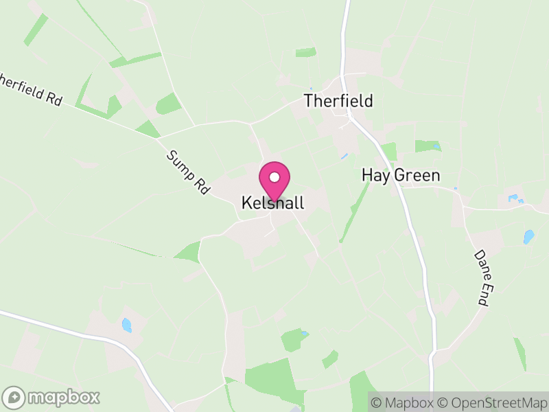 Map of Kelshall, North Hertfordshire