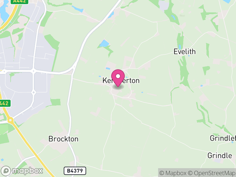 Map of Kemberton, England