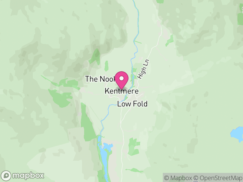 Map of Kentmere, Westmorland and Furness