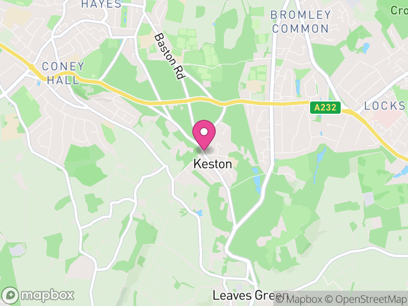 Map of Keston