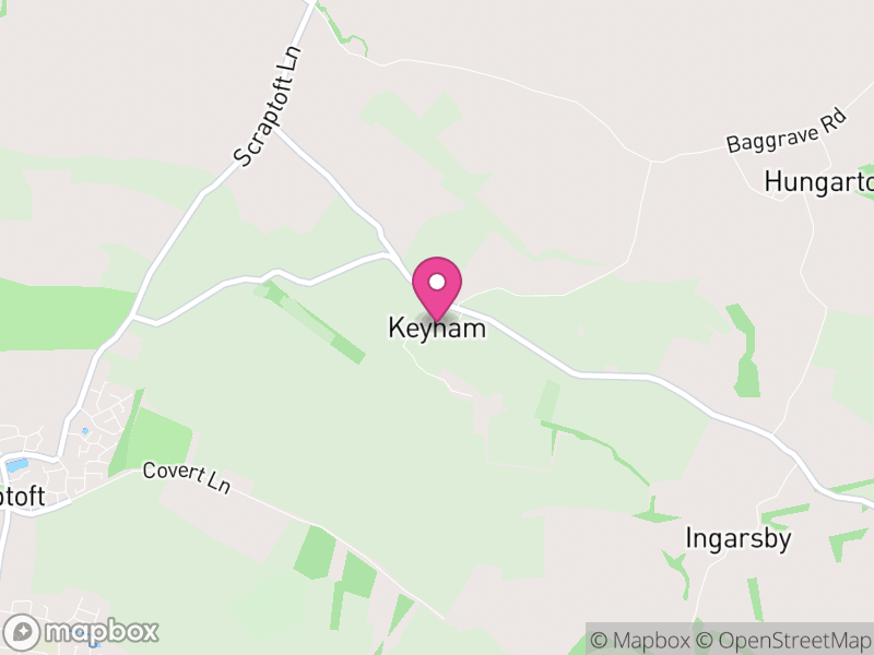 Map of Keyham, Harborough