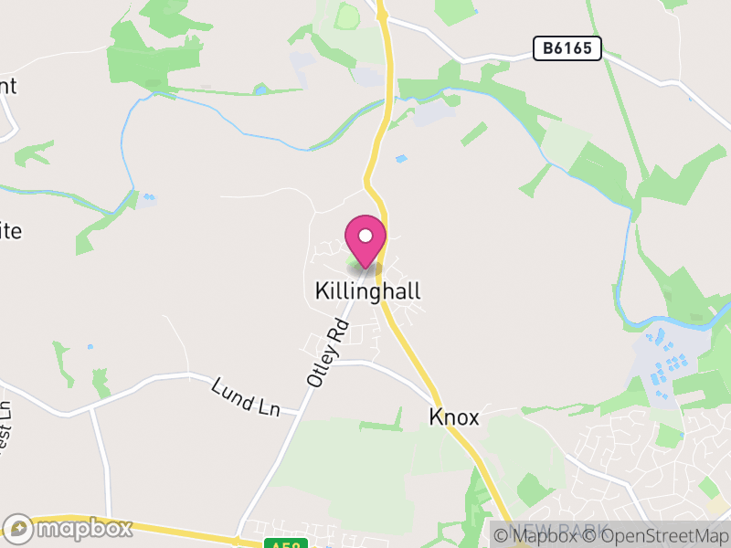 Map of Killinghall, North Yorkshire