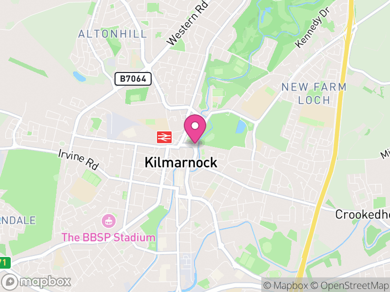 Map of Kilmarnock