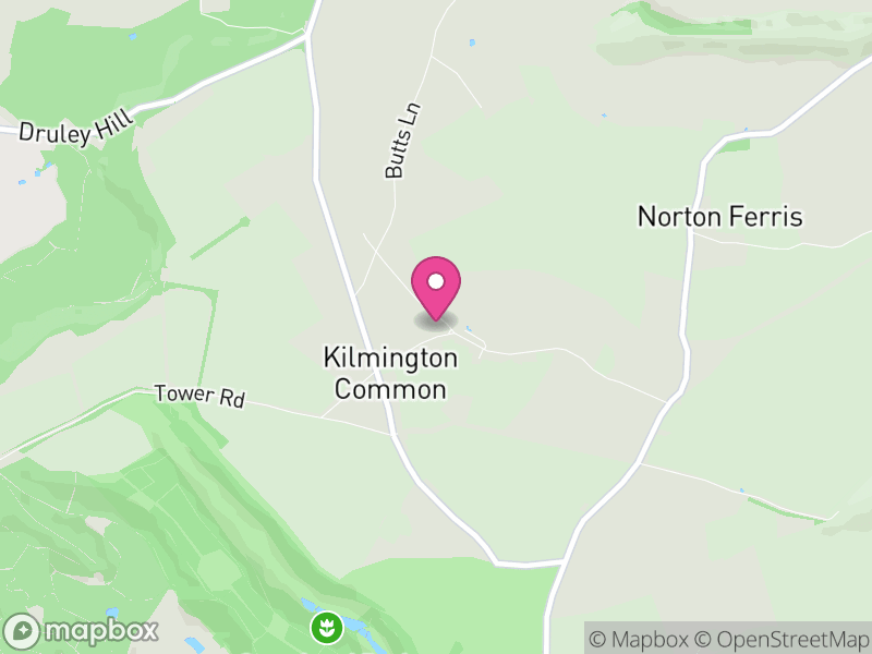Map of Kilmington, Wiltshire