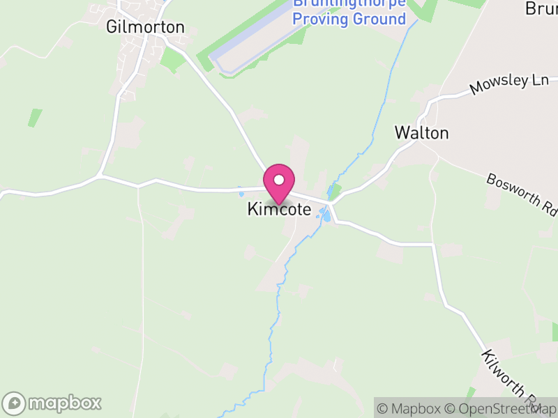 Map of Kimcote and Walton, Harborough