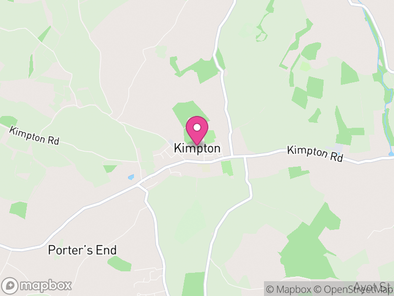 Map of Kimpton, North Hertfordshire