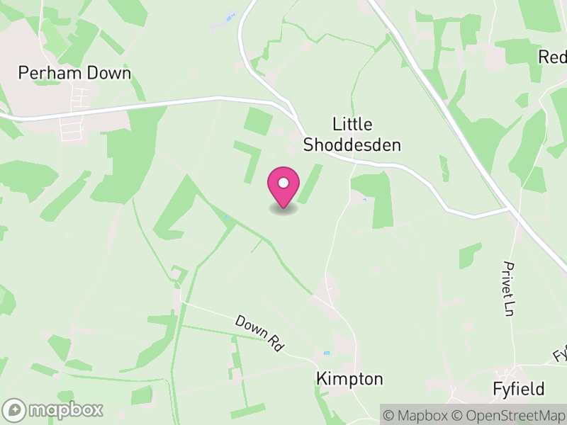 Map of Kimpton, Test Valley