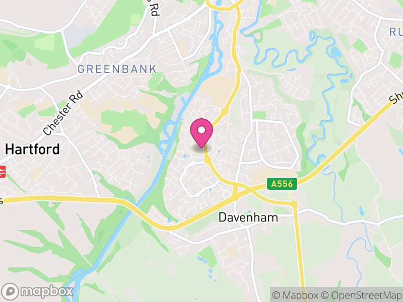 Map of Kingsmead, Cheshire West and Chester