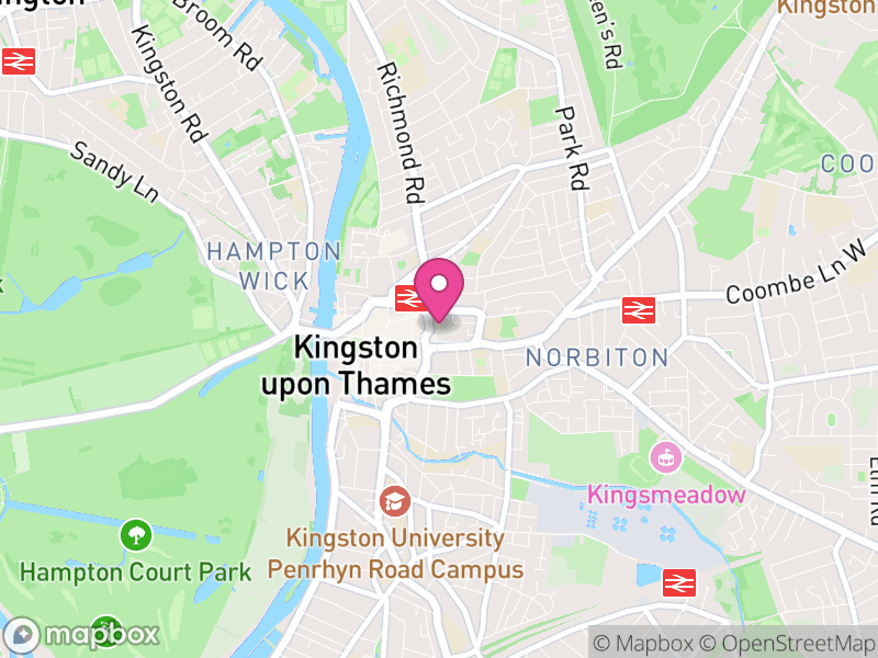 Map of Kingston, South Cambridgeshire