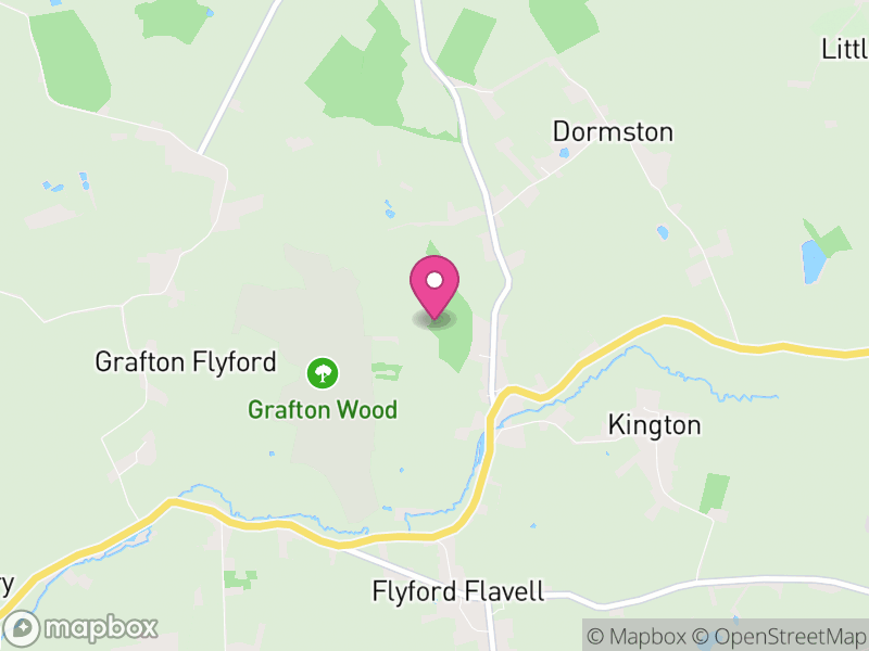 Map of Kington, Wychavon