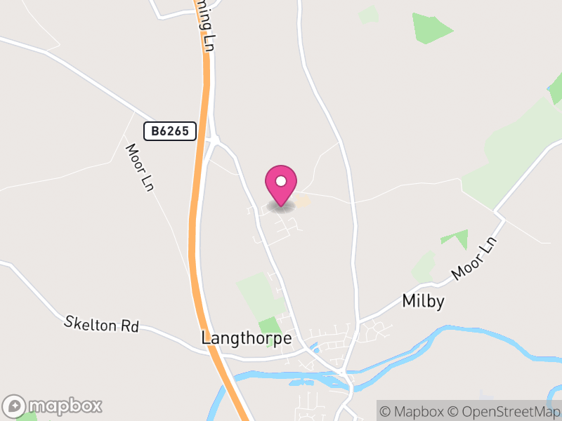 Map of Kirby Hill, North Yorkshire